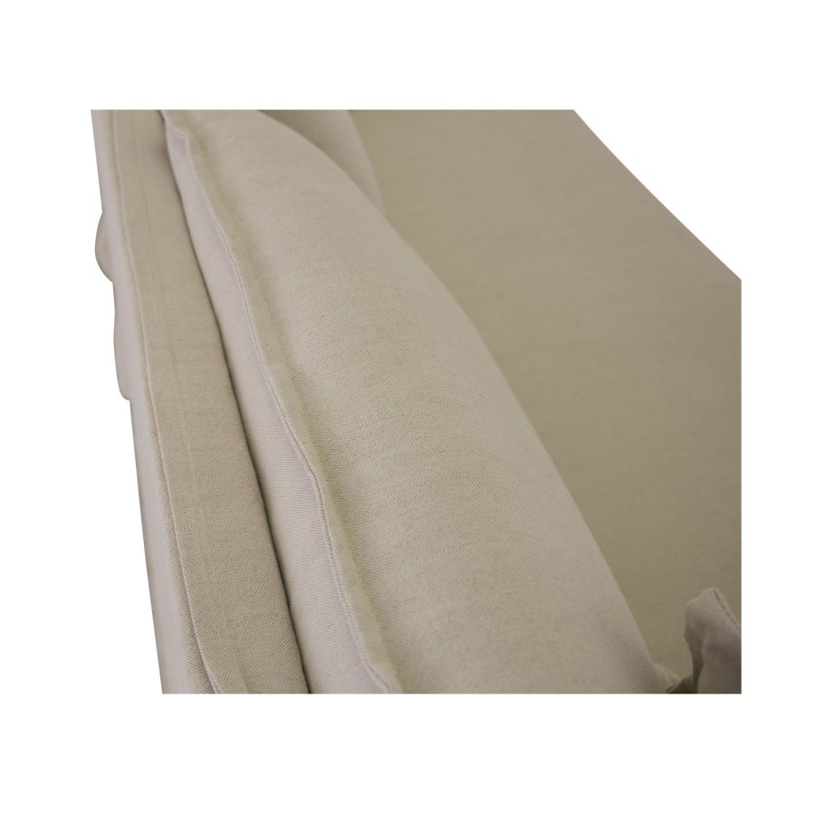 VENTURE DESIGN Nova 3 pers. sofa - beige stof og plastik