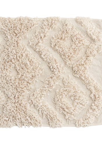 VENTURE DESIGN Hilma bademtte, rektangulr - offwhite bomuld (50x80)