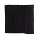 VENTURE DESIGN Wilmer bademtte, rektangulr - sort polyester/bomuld (50x80)