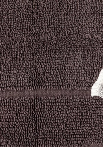 VENTURE DESIGN William frotté bademtte, rektangulr - gr bomuld (80x50)