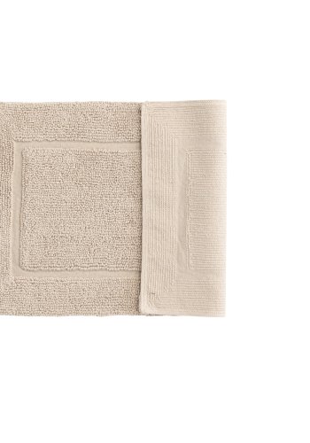 VENTURE DESIGN William frotté bademtte, rektangulr - beige bomuld (60x90)