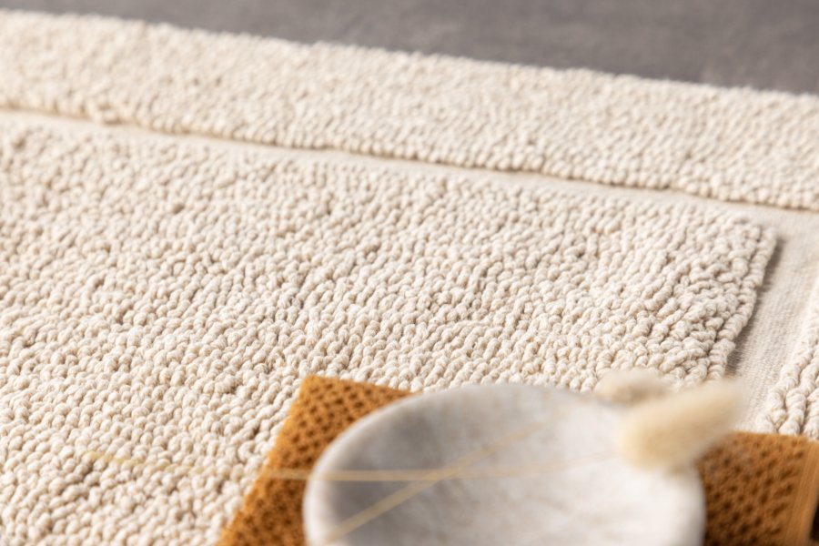 VENTURE DESIGN William frotté bademtte, rektangulr - beige bomuld (60x90)