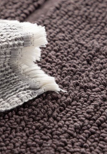 VENTURE DESIGN William frotté bademtte, rektangulr - gr bomuld (60x90)