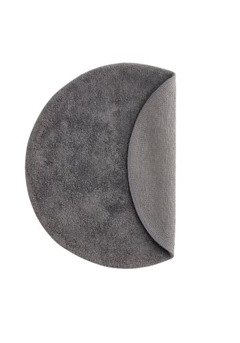 VENTURE DESIGN Valle bademtte, rund - mrkegr bomuld (60)