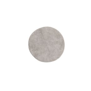 VENTURE DESIGN Valle bademtte, rund - lysegr bomuld (60)