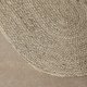 VENTURE DESIGN Oliver gulvtppe, oval - natur jute (50x90)