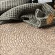 VENTURE DESIGN Oliver gulvtppe, oval - natur jute (50x90)