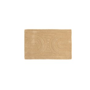 VENTURE DESIGN Nora bademtte, rektangulr - beige uld (50x80)