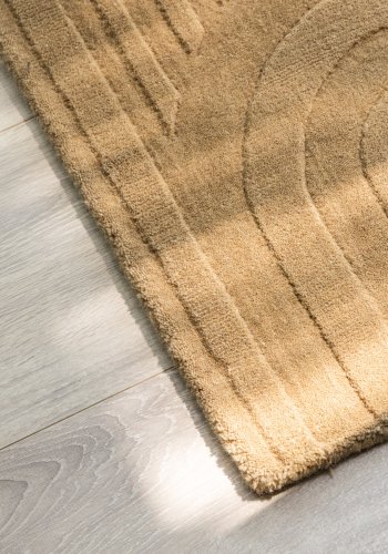 VENTURE DESIGN Nora bademtte, rektangulr - beige uld (50x80)