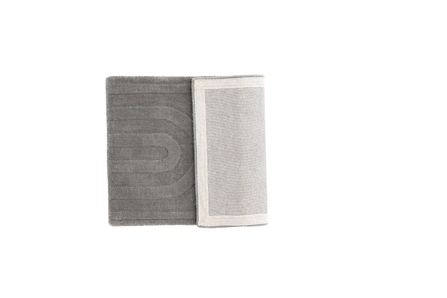 VENTURE DESIGN Nora bademtte, rektangulr - slv uld (50x80)