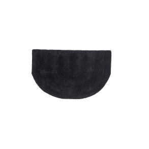 VENTURE DESIGN Nora drmtte, halvmne - sort uld (50x80)