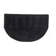 VENTURE DESIGN Nora drmtte, halvmne - sort uld (50x80)