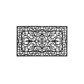 VENTURE DESIGN Mats drmtte, rektangulr - sort gummi (45x75)