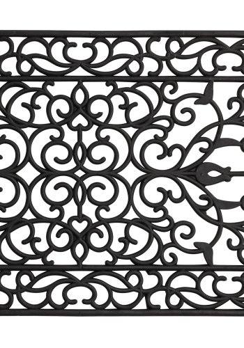 VENTURE DESIGN Mats drmtte, rektangulr - sort gummi (45x75)