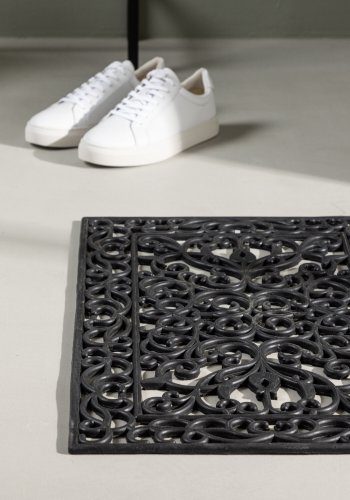 VENTURE DESIGN Mats drmtte, rektangulr - sort gummi (45x75)