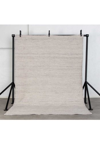 VENTURE DESIGN Devi gulvtppe - beige polyester og bomuld (170x240)