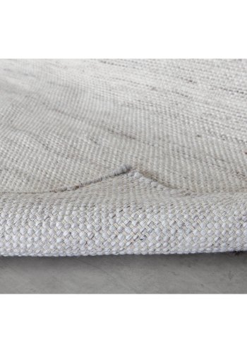 VENTURE DESIGN Devi gulvtppe - beige polyester og bomuld (170x240)