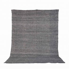 VENTURE DESIGN Devi gulvtppe - grafitgr polyester og bomuld (170x240)
