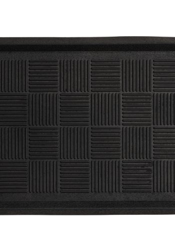 VENTURE DESIGN Gösta skomtte, rektangulr - sort gummi (45x75)