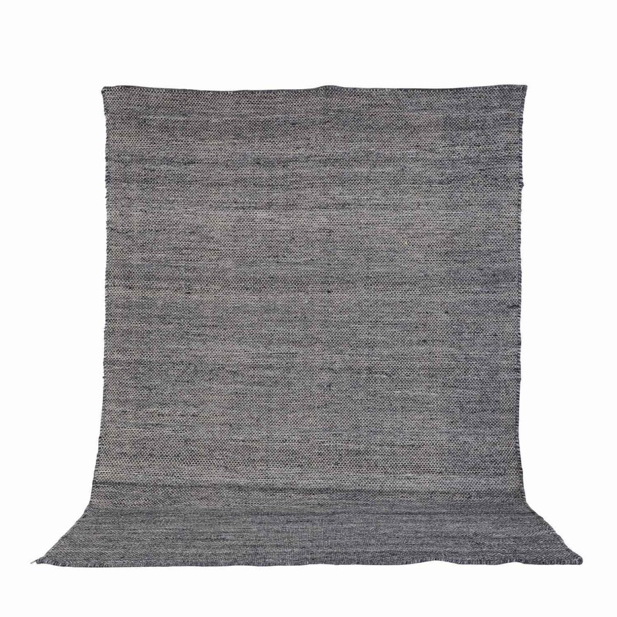 VENTURE DESIGN Devi gulvtppe - grafitgr polyester og bomuld (200x300)