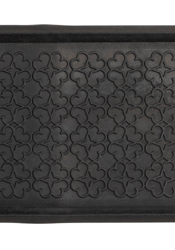 VENTURE DESIGN Gunnar skomtte, rektangulr - sort gummi (45x75)