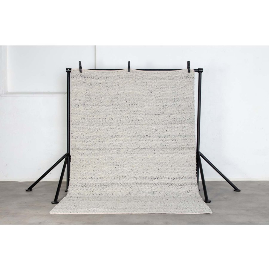 VENTURE DESIGN Ganga gulvtppe - elfenben uld og bomuld (170x240)