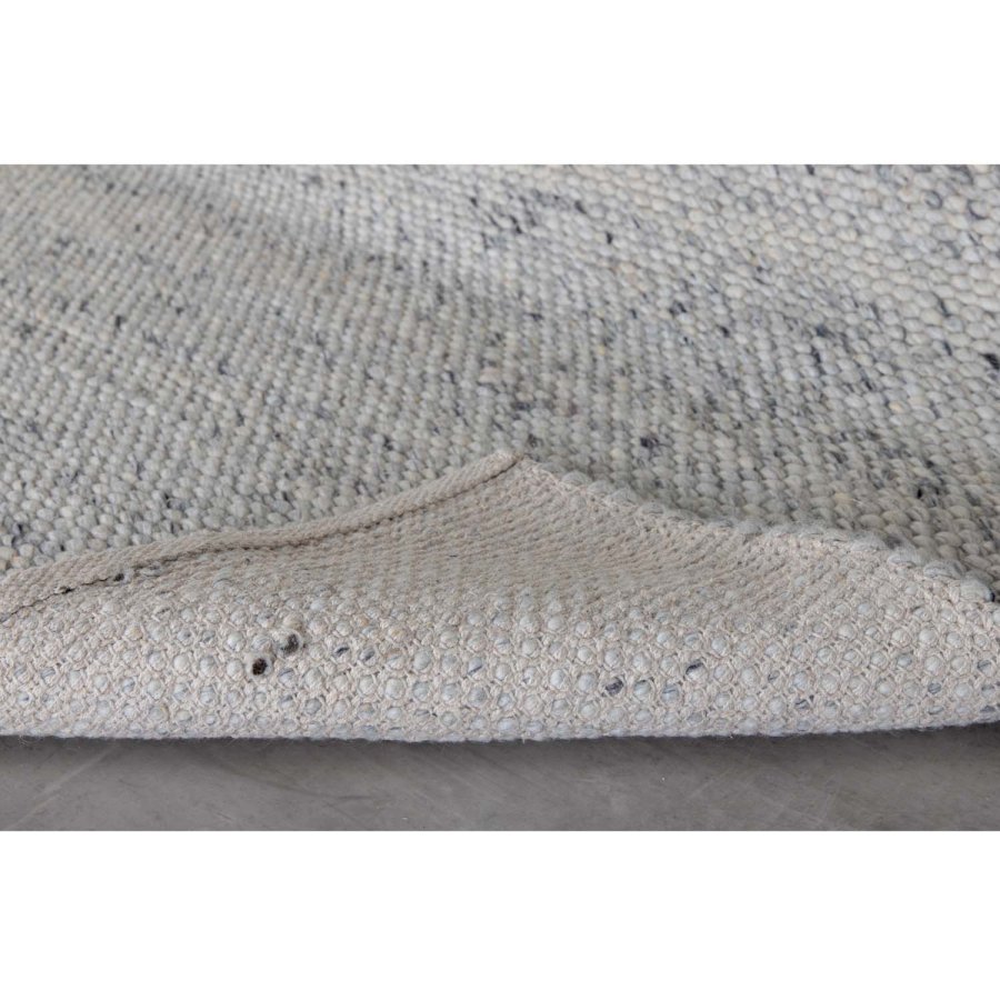 VENTURE DESIGN Ganga gulvtppe - elfenben uld og bomuld (170x240)