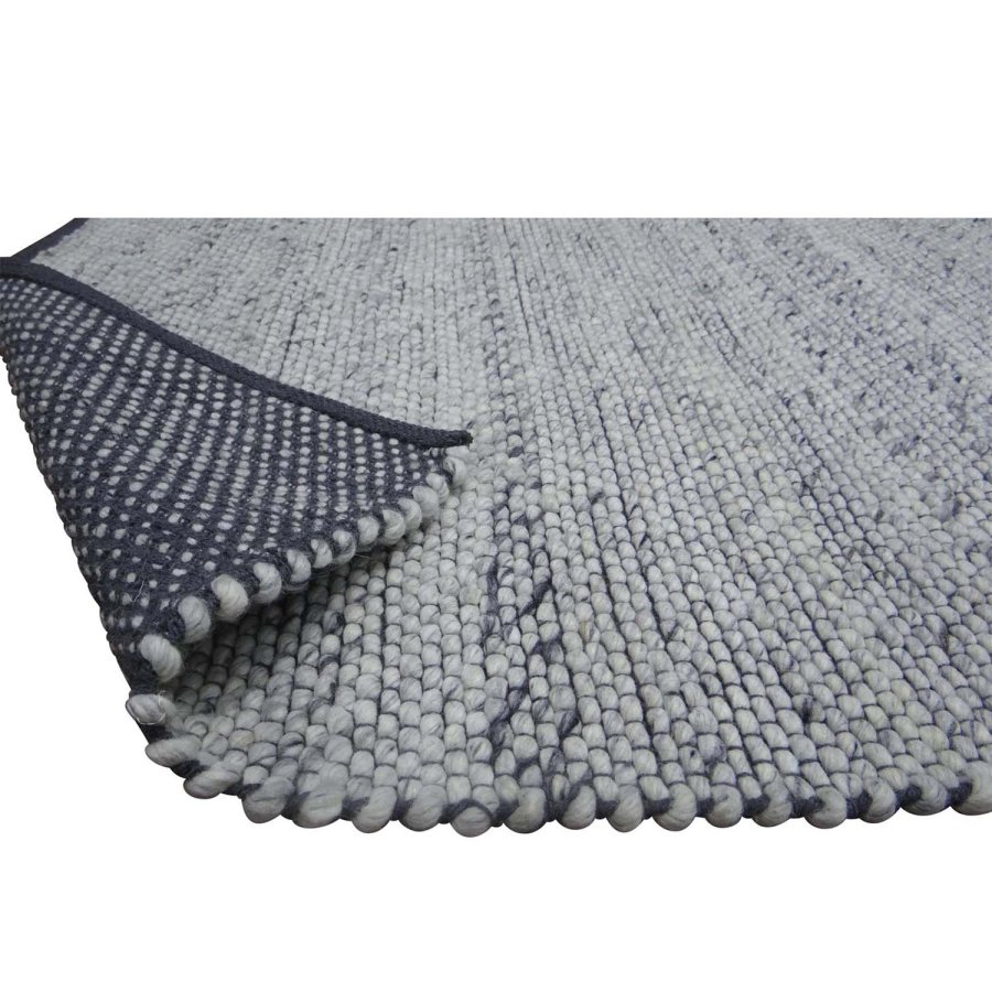 VENTURE DESIGN Ganga gulvtppe - slv uld og bomuld (170x240)