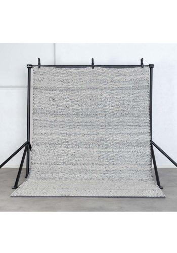 VENTURE DESIGN Ganga gulvtppe - gr uld og bomuld (170x240)