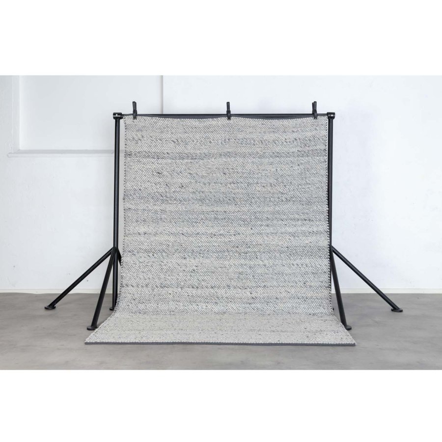 VENTURE DESIGN Ganga gulvtppe - gr uld og bomuld (170x240)