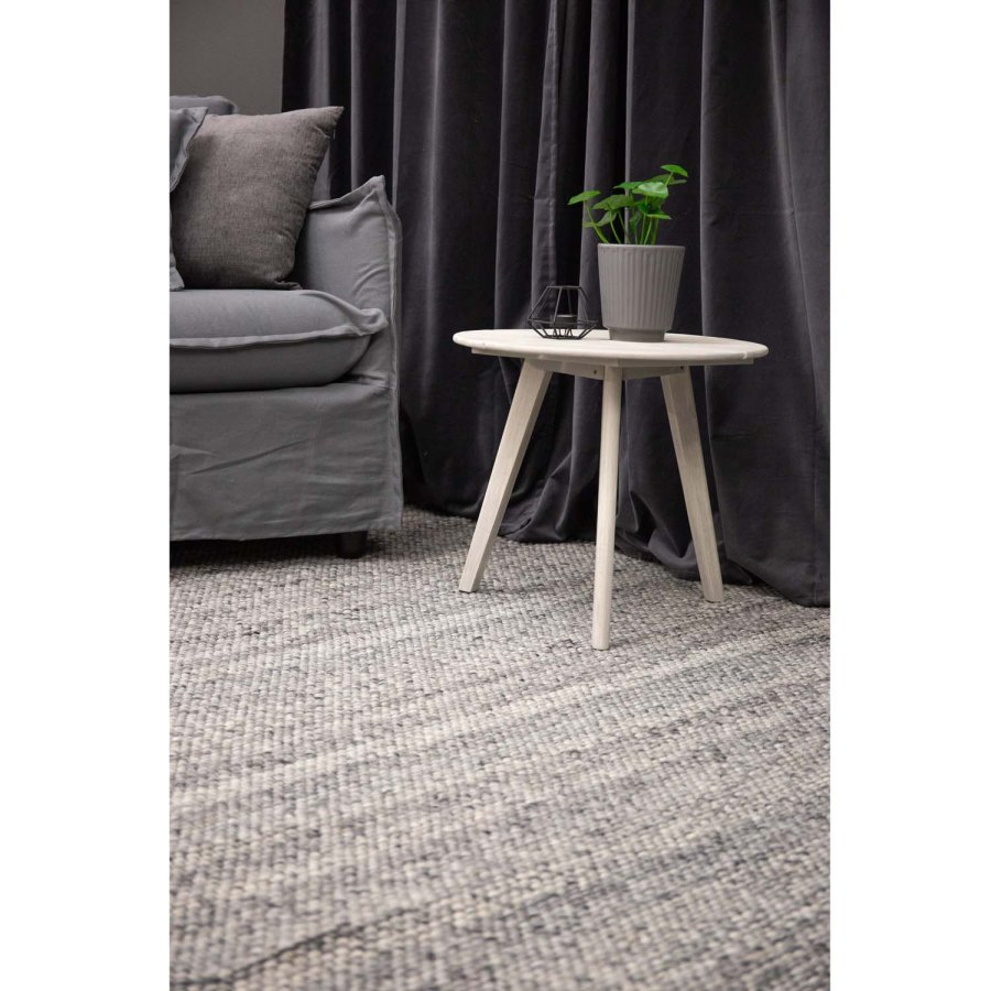 VENTURE DESIGN Ganga gulvtppe - gr uld og bomuld (170x240)