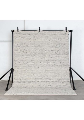 VENTURE DESIGN Ganga gulvtppe - elfenben uld og bomuld (200x300)