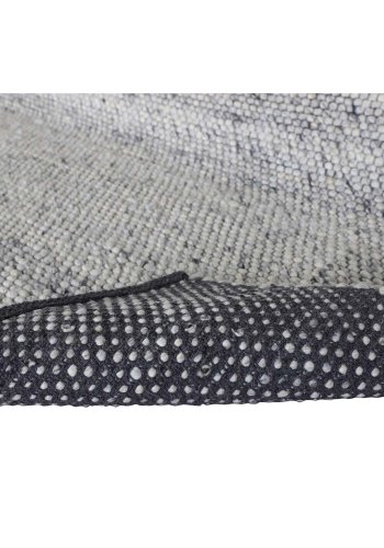 VENTURE DESIGN Ganga gulvtppe - gr uld og bomuld (200x300)