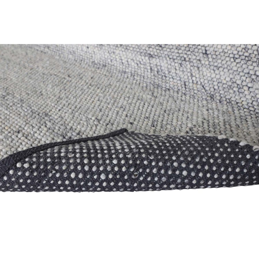 VENTURE DESIGN Ganga gulvtppe - gr uld og bomuld (200x300)