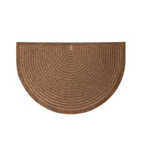 VENTURE DESIGN Teodor drmtte, rektangulr - natur/sort gummi/polypropylen (60x90)