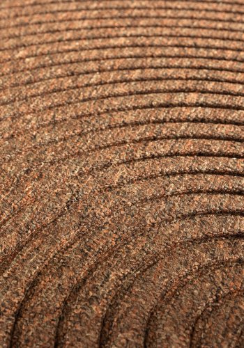 VENTURE DESIGN Teodor drmtte, rektangulr - natur/sort gummi/polypropylen (60x90)