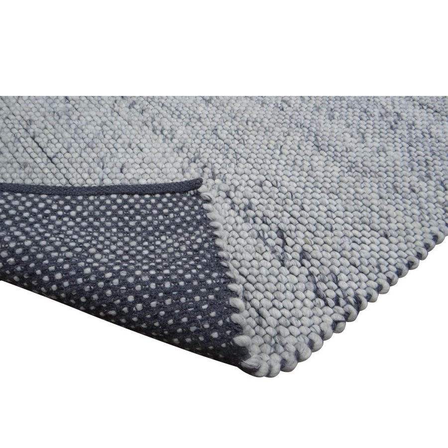 VENTURE DESIGN Ganga gulvtppe - slv uld og bomuld (250x350)