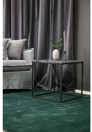 VENTURE DESIGN Indra gulvtppe - grn viskose og bomuld (170x240)