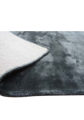 VENTURE DESIGN Indra gulvtppe - grafitgr viskose og bomuld (200x300)