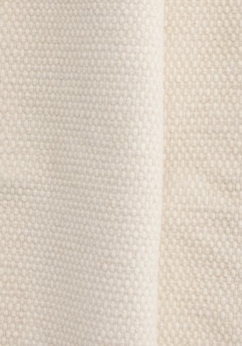 VENTURE DESIGN Vilma gulvtppe, rektangulr - offwhite uld og bomuld (230x160)
