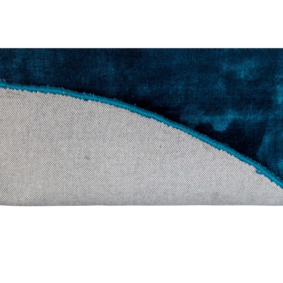 VENTURE DESIGN Indra gulvtppe - turkis viskose og bomuld (200)