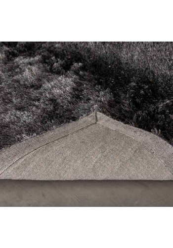 VENTURE DESIGN Shiva Shaggy gulvtppe - gr polyester og bomuld (170x240)