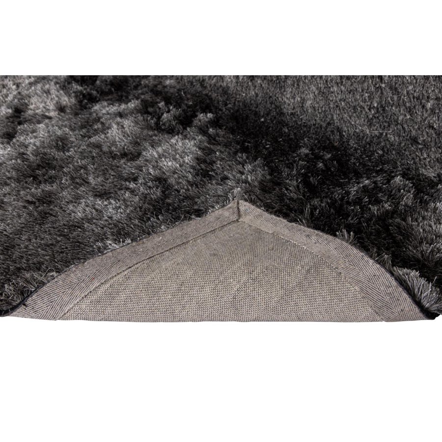 VENTURE DESIGN Shiva Shaggy gulvtppe - gr polyester og bomuld (200x300)