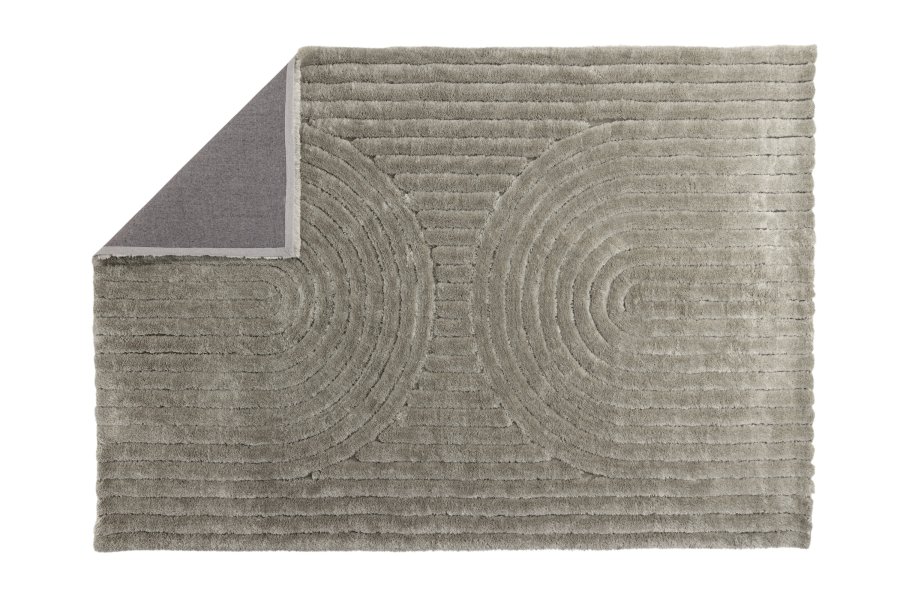 VENTURE DESIGN Niklas gulvtppe, rektangulr - greige polyester (290x200)