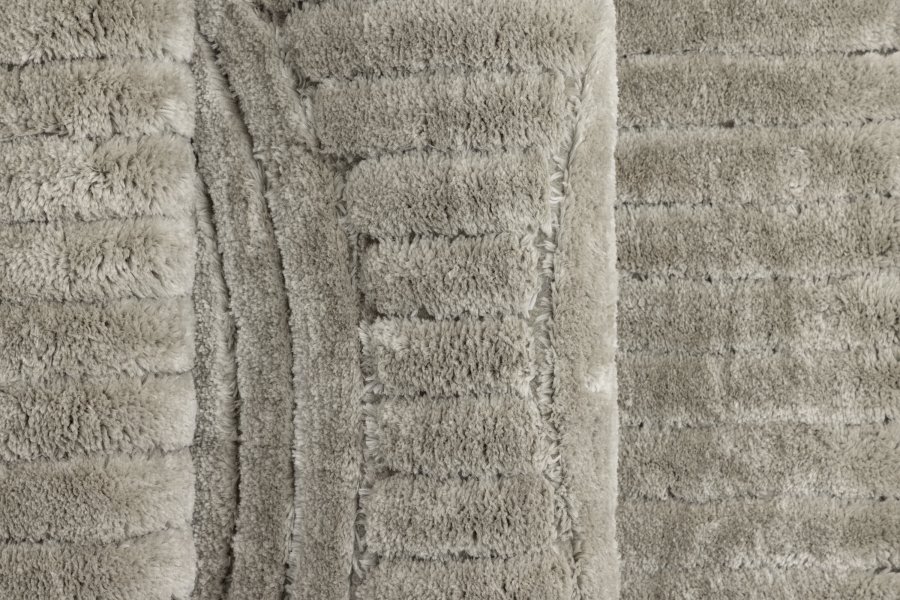 VENTURE DESIGN Niklas gulvtppe, rektangulr - greige polyester (290x200)