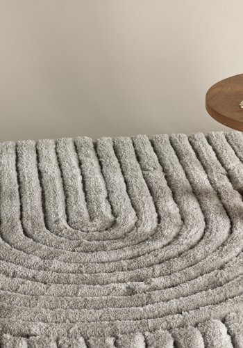 VENTURE DESIGN Niklas gulvtppe, rektangulr - greige polyester (290x200)