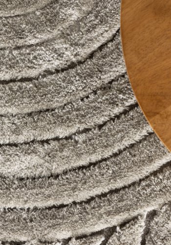 VENTURE DESIGN Niklas gulvtppe, rektangulr - greige polyester (290x200)