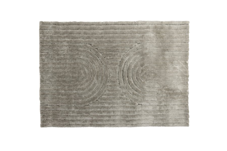 VENTURE DESIGN Niklas gulvtppe, rektangulr - greige polyester (230x160)