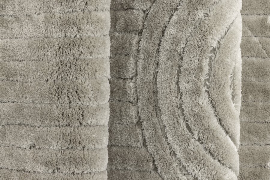 VENTURE DESIGN Niklas gulvtppe, rektangulr - greige polyester (230x160)