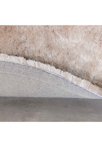 VENTURE DESIGN Shiva Shaggy gulvtppe - champagne polyester og bomuld (200)